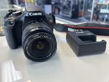Canon T100 DSLR Camera with 18-55 lens and charger