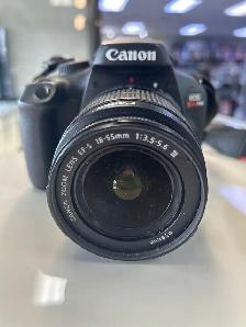 Canon T100 DSLR Camera with 18-55 lens and charger - Photo 2