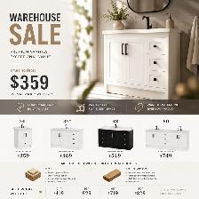 Bathroom Vanity Warehouse Sale