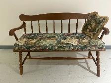 wood bench