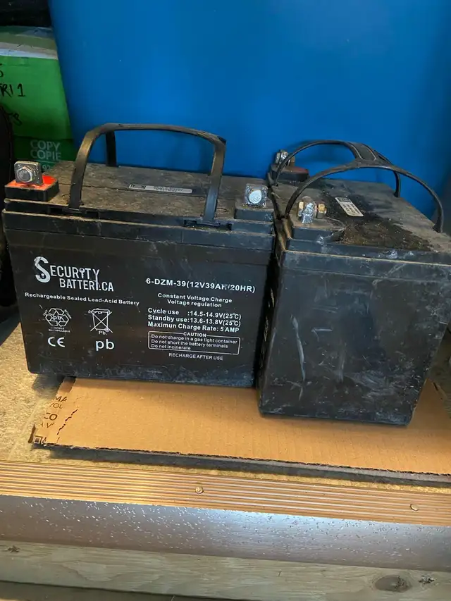 Scooter Rechargeable Batteries