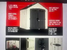 NEW Craftsman 7x7 Resin Garden Shed – FREE Home Delivery - Photo 2