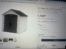 NEW Craftsman 7x7 Resin Garden Shed – FREE Home Delivery - Photo 3