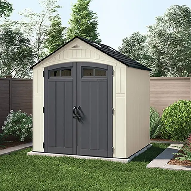 NEW Craftsman 7x7 Resin Garden Shed – FREE Home Delivery - Photo 4