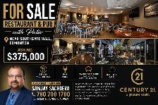 FOR SALE – RESTAURANT WITH PATIO NEAR SOUTHGATE MALL, EDMONTON