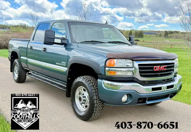 2007 GMC Sierra 2500HD SLE 4x4 LBZ Diesel 193Km, VERY CLEAN