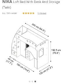 JYSK Kids loft bed - Photo 8