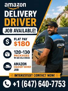 AMAZON DELIVERY DRIVER JOB AVAILABLE