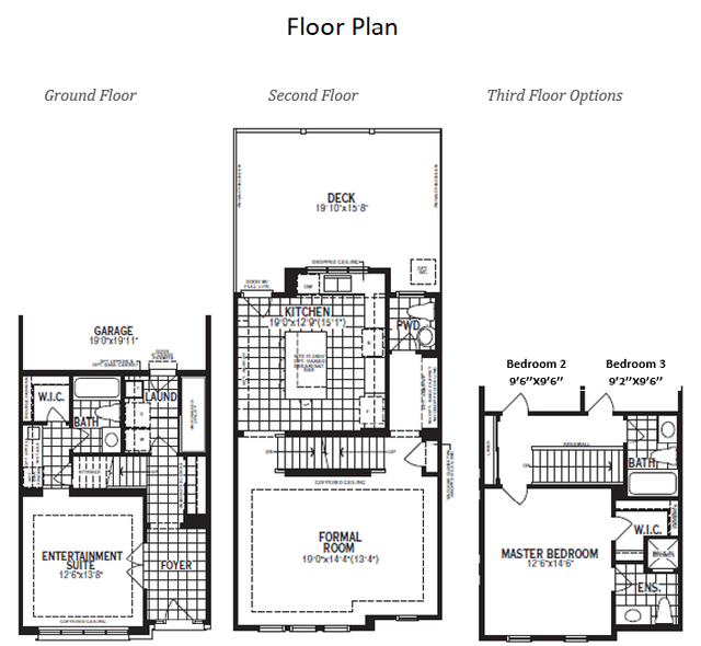 Townhouse-3 Beds Office,4 Baths, 2 Car Garage-Kanata/Stittsville - Photo 10