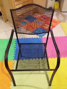 Metal Mesh Chair $40