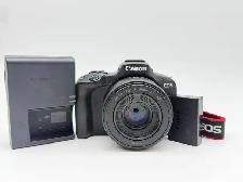 Canon EOS R50 Mirrorless Camera with RF 50 mm lens $799