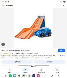 Step 2  hot wheel extreme thrill coaster - Photo 3