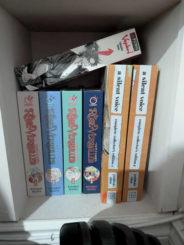 Vagabond, The Rose of Versailles, a silent voice