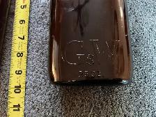 2. 1950’s G&W GOODERHAM WORTS Brown Whiskey Glass Bottles ! - Photo 2