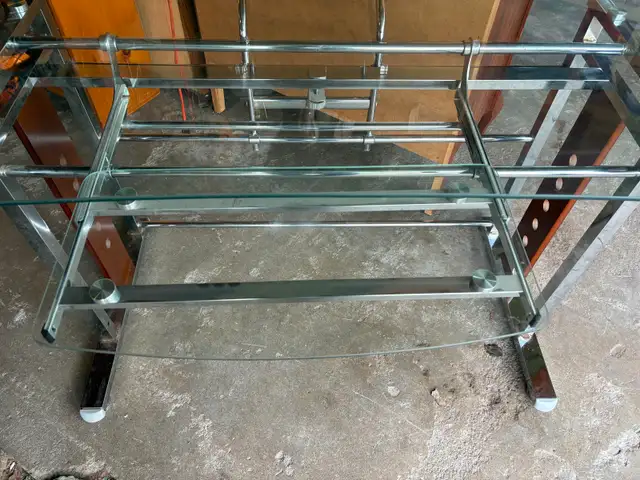 Glass Computer Desk - Photo 8