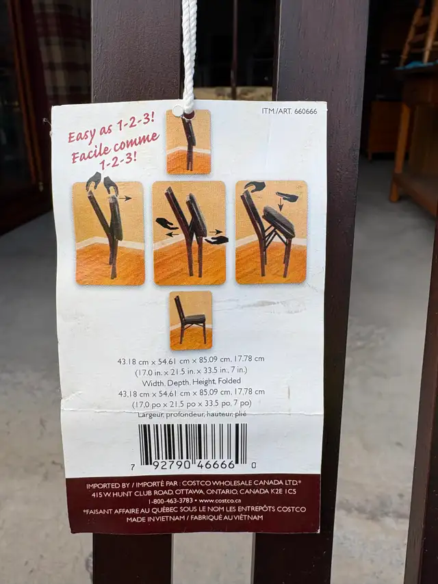 Stakmore Folding Chairs - Photo 9