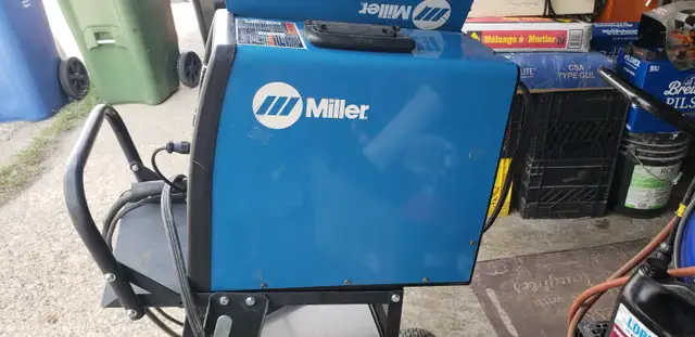 Miller 175 Mig Welder,With Cart & wire, Like New - Photo 4