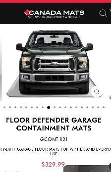 Floor Defender Garage Containment Mats