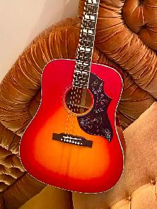 'NEW' Acoustic-Electric Guitar, Hummingbird,  Excellent!! - Photo 9