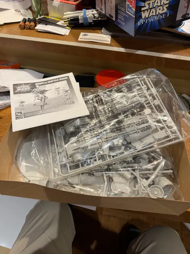 Vintage Star Wars AMT Battleford plastic model kit - Photo 2