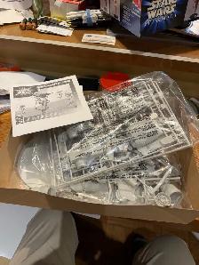 Vintage Star Wars AMT Battleford plastic model kit - Photo 2