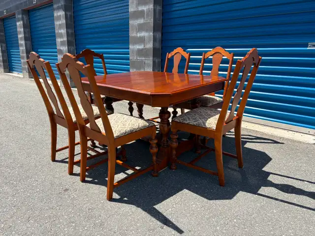 Solid Wood Table Set