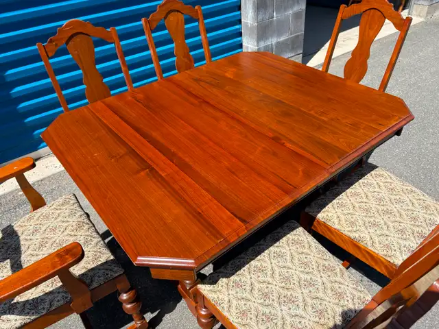 Solid Wood Table Set - Photo 2