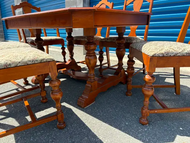 Solid Wood Table Set - Photo 3