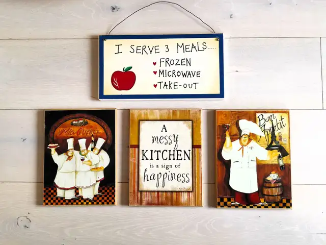 Kitchen Wall Hangings Set - Photo 2
