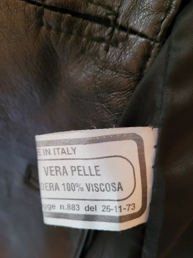 Black Leather Jacket - Photo 4