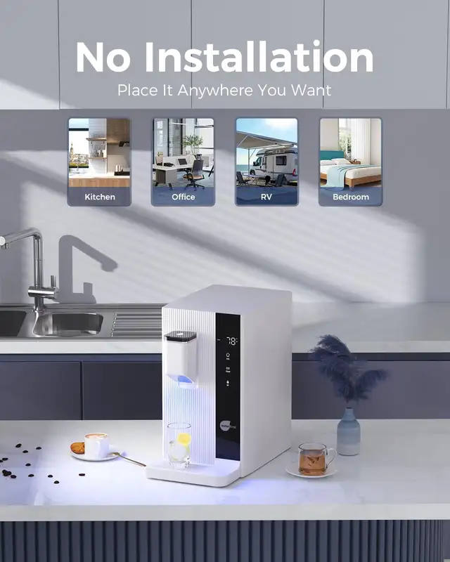 Dr.Water Countertop RO System – 5 Stage, Instant Heat, NSF Certi - Photo 9