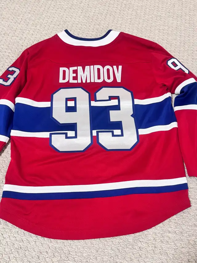 Brand new NHL Hockey Habs Montreal Canadians jersey Demidov - Photo 4