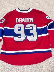 Brand new NHL Hockey Habs Montreal Canadians jersey Demidov - Photo 4
