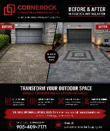 No job is too small or too big for Cornerock Landscape