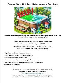 Hot Tub Maintenance Services