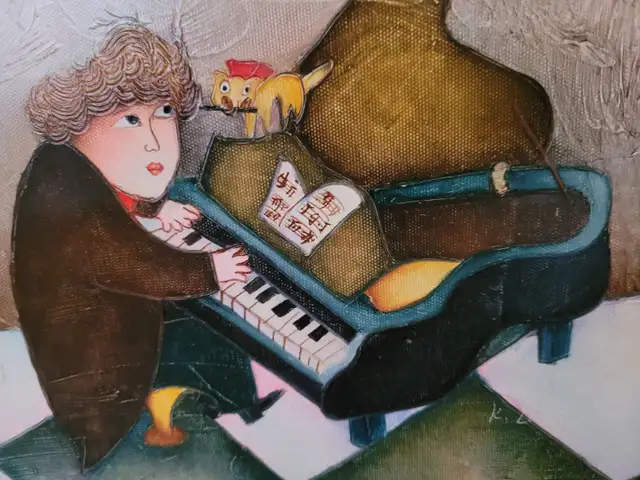 Framed Whimsical Art - Photo 2
