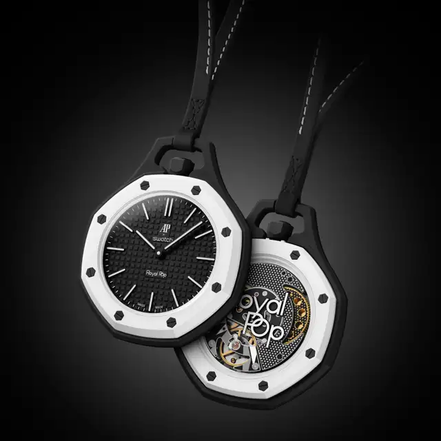 AP x Swatch Royal Pop Pocket Watch - Photo 2