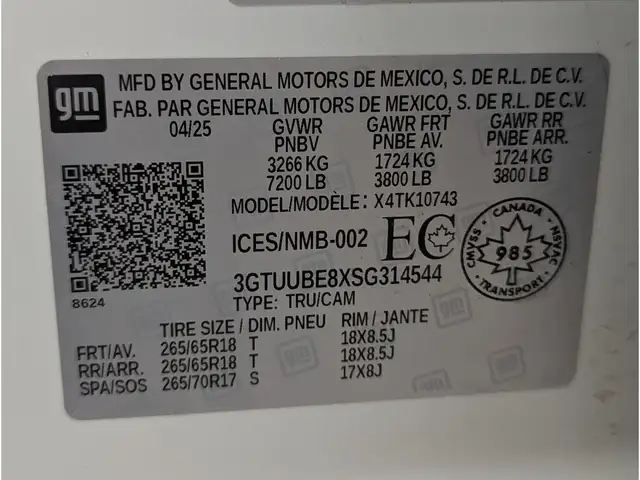 2025 GMC Sierra 1500 SLE 3.0L Diesel/Touch Nav/Camera - Photo 26