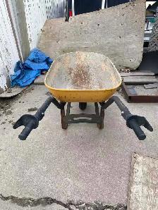 steel wheelbarrow