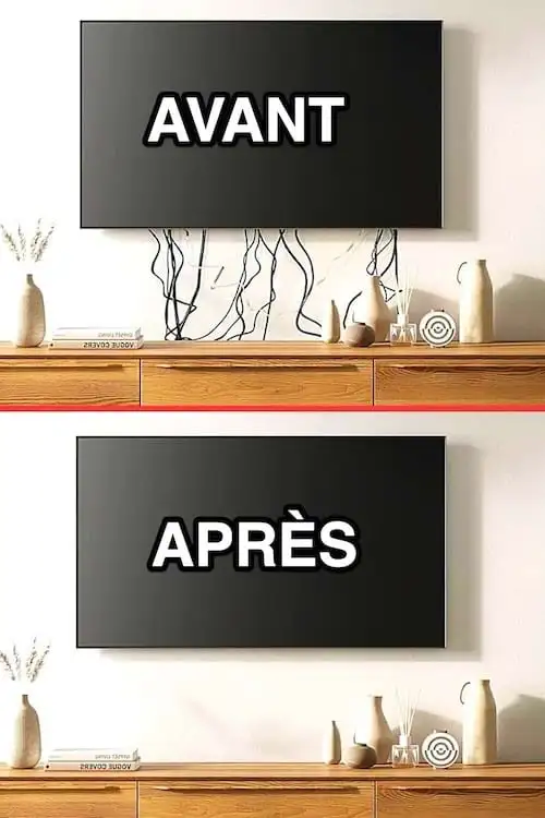 installation tv & support mural - Photo 3
