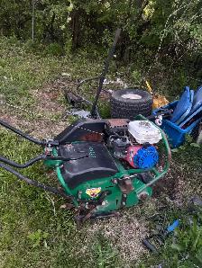 Ryan lawn aerator available - needs fixing-up.