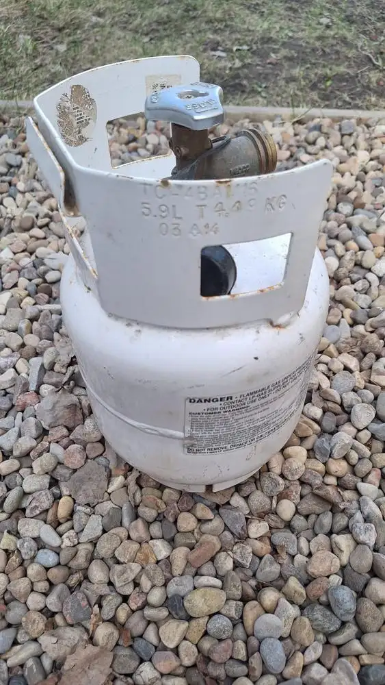 10 lbs portable tank cylinder with propane