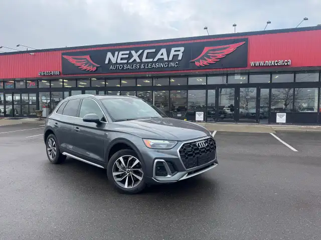 2022 Audi Q5 PROGRESSIV S-LINE AWD NAVI LEATHER PAN/ROOF CAMERA