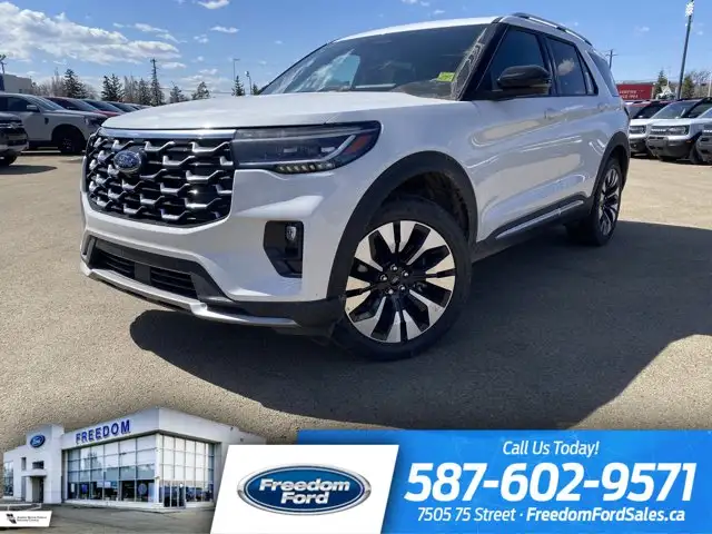2026 Ford Explorer Platinum | Lux Leather Pkg | Remote Start