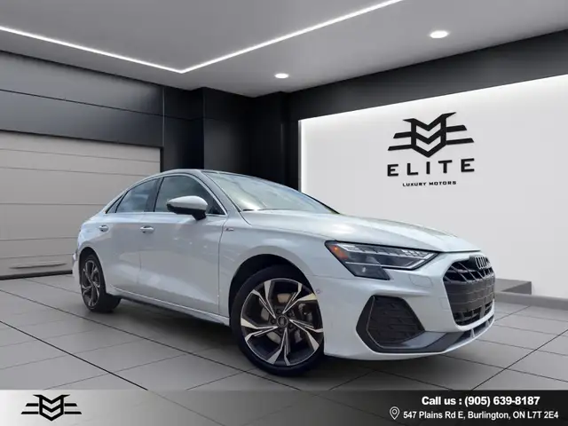 2025 Audi A3 PROGRESSIV QUATTRO - Navigation System - Blind Spot