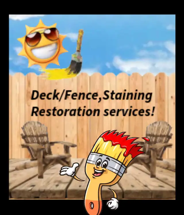 Deck/fence staining/painting