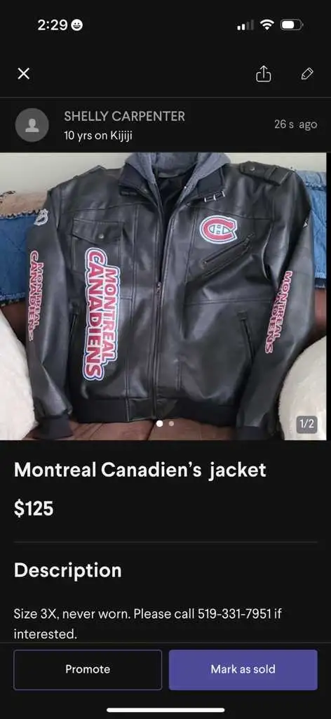 Montreal Canadians Jacket
