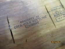 1978 GRAND FORKS COKE COCA COLA WOOD BOX CRATE $40 MANCAVE DECOR - Photo 2