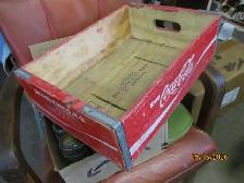 1978 GRAND FORKS COKE COCA COLA WOOD BOX CRATE $40 MANCAVE DECOR - Photo 5