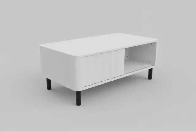 Brand New 2-door Coffee Table with Storage $ 99 - Photo 4